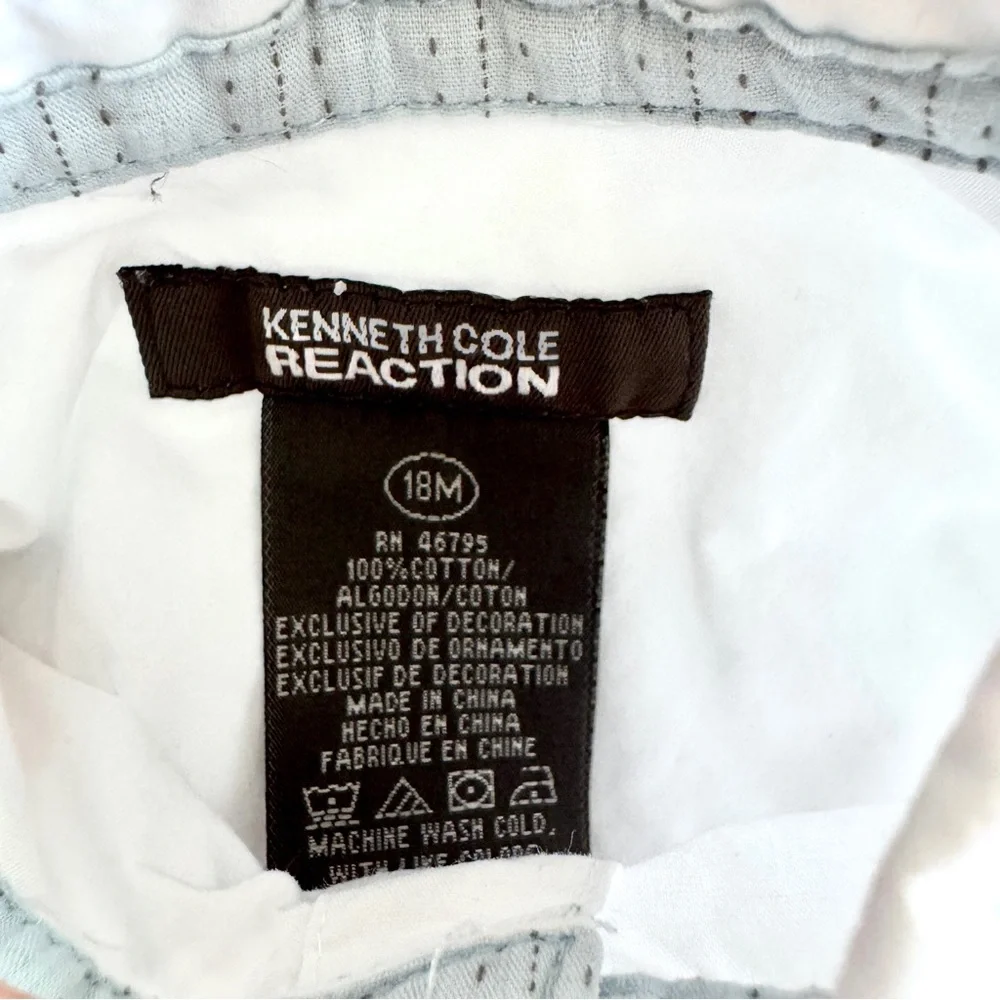 Kenneth Cole Reaction Baby Boy 3PC Outfit 18M Sweater Vest Shirt Pants‎ Easter